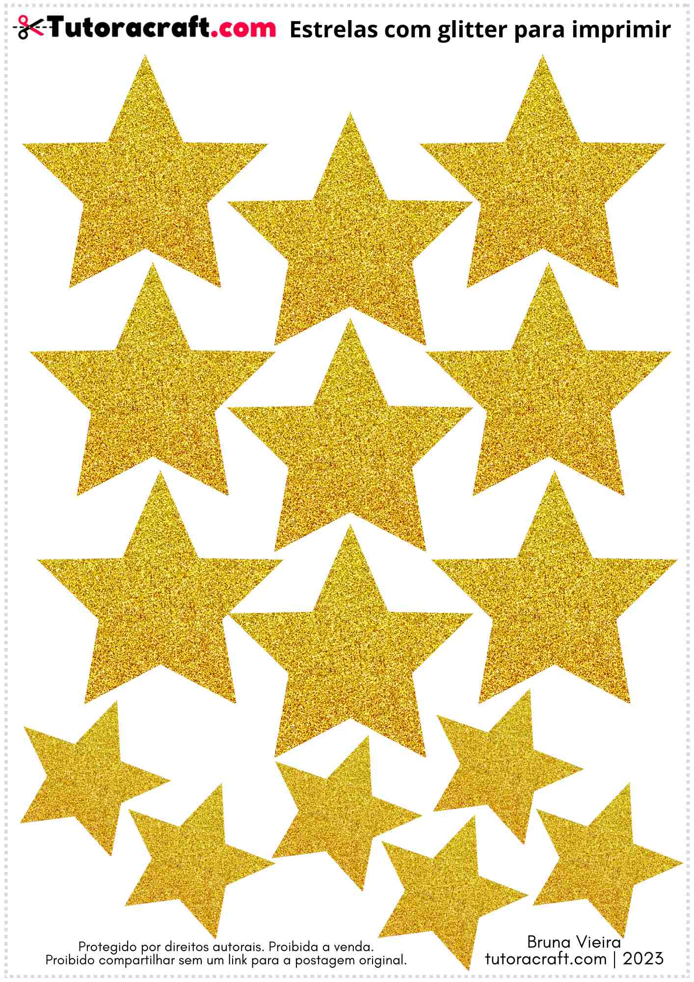 estrela de 5 pontas para imprimir