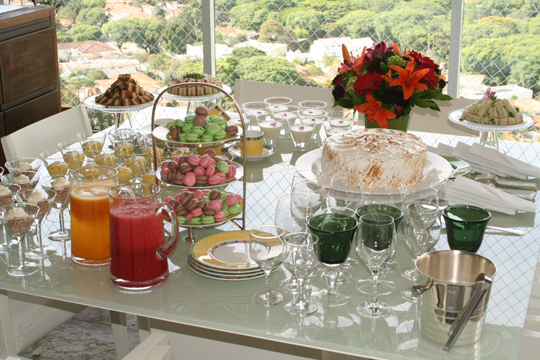 quanto custa montar mesa cha de bebe