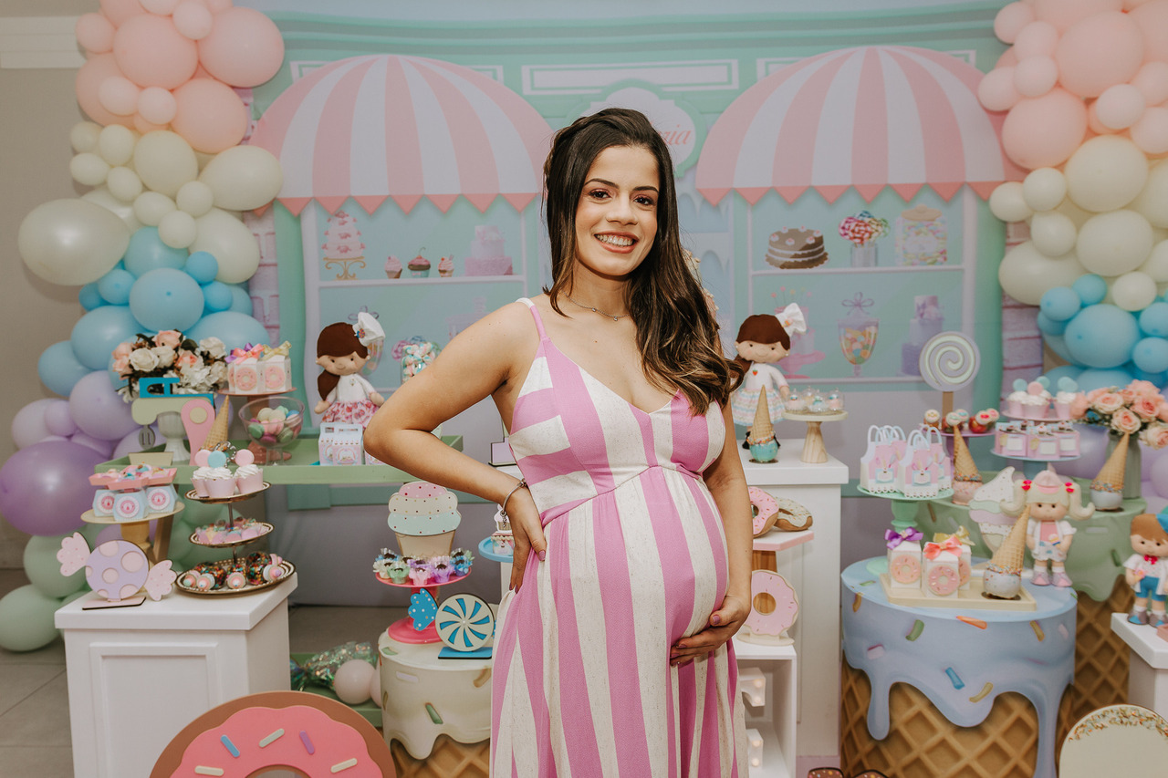 imagens de mesa de cha de bebe