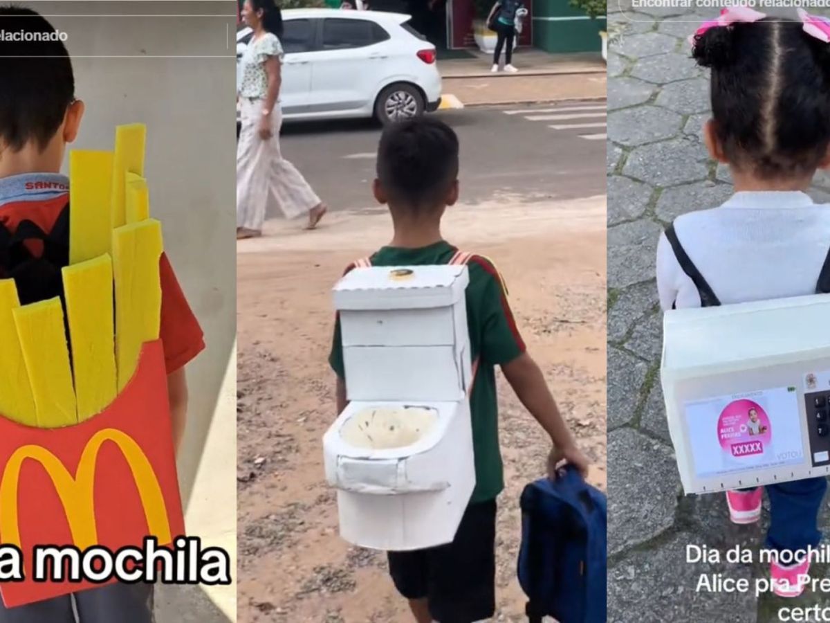dia da mochila maluca criativa