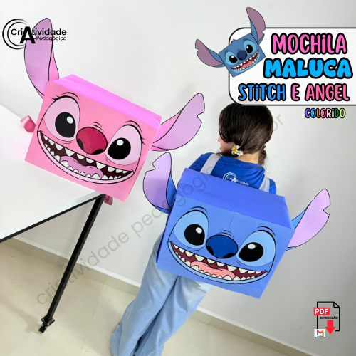 mochila maluca passo a passo