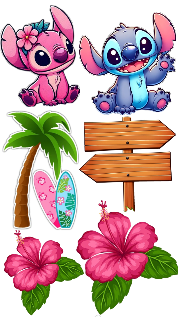 adesivos do stitch para imprimir