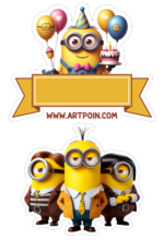imagens dos minions para festa infantil