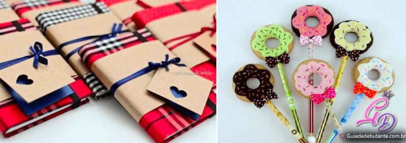 lembrancinhas de luxo vs lembrancinhas DIY
