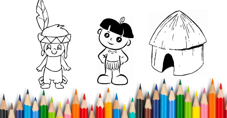 cultura indigena e suas cores