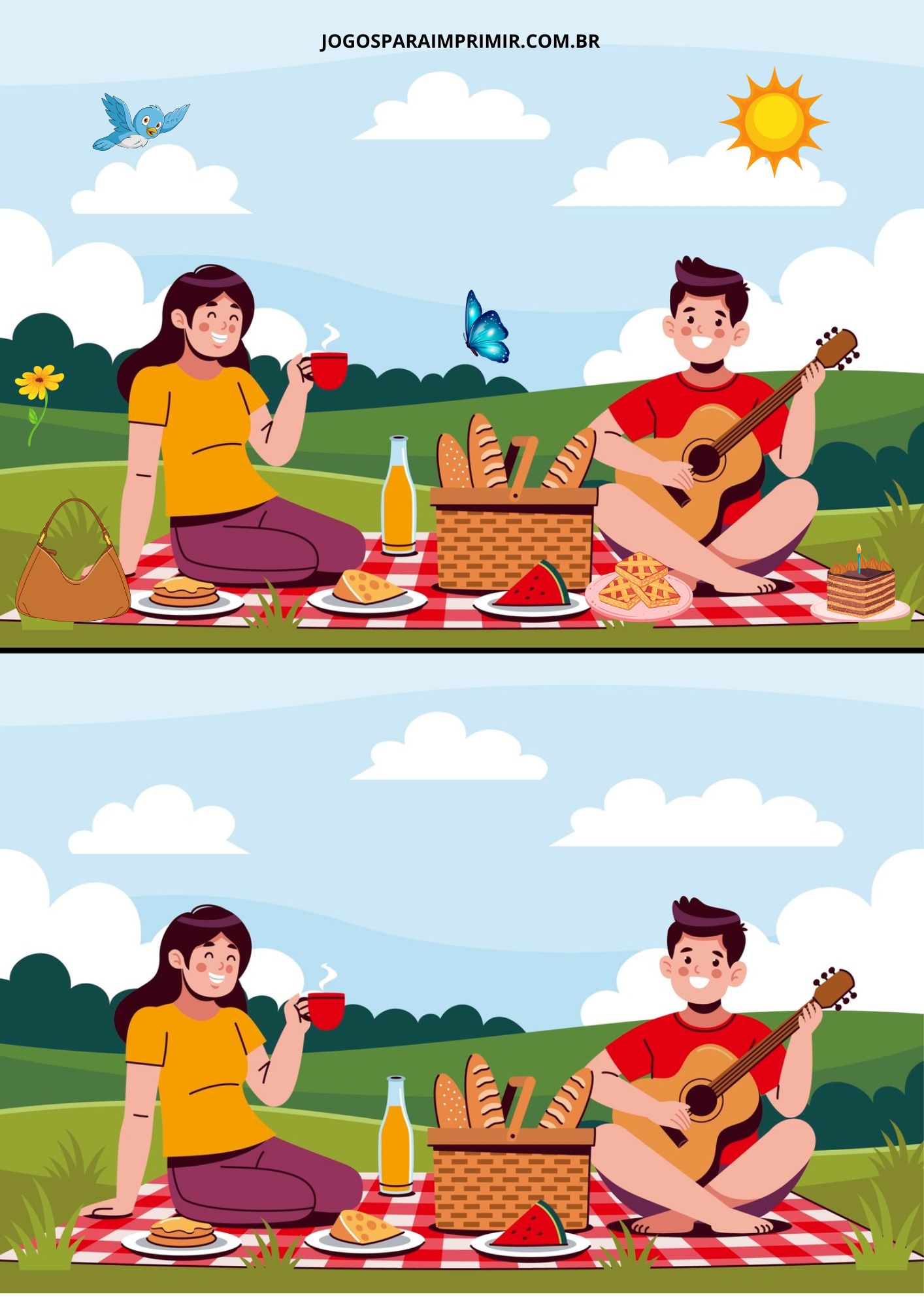 jogo dos 7 erros turma da mônica para imprimir