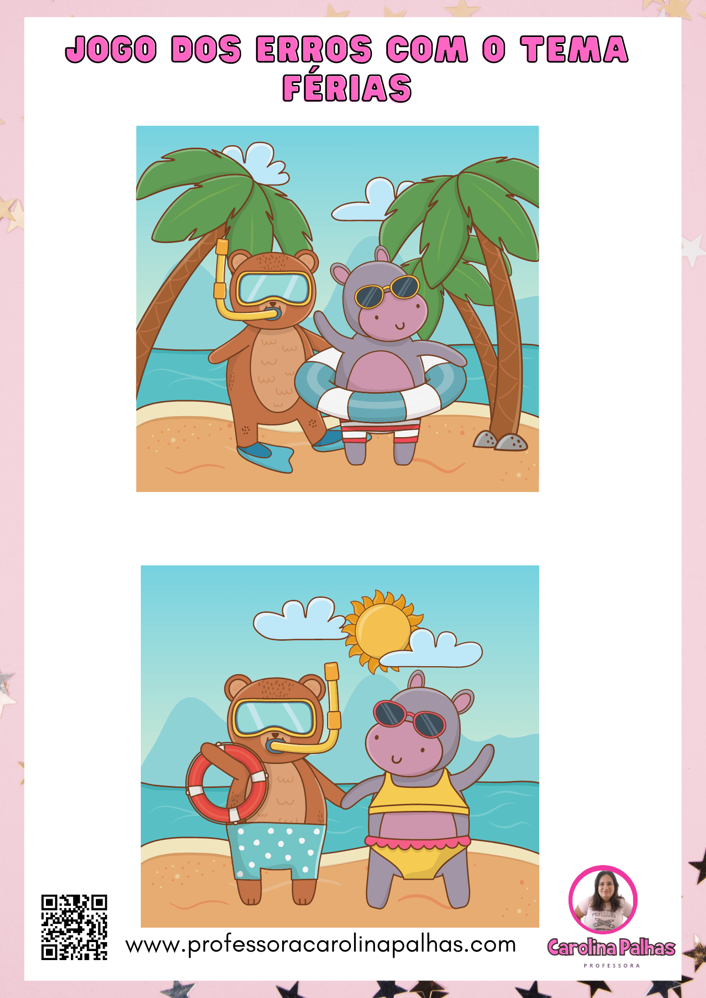 jogo dos 7 erros para imprimir colorido