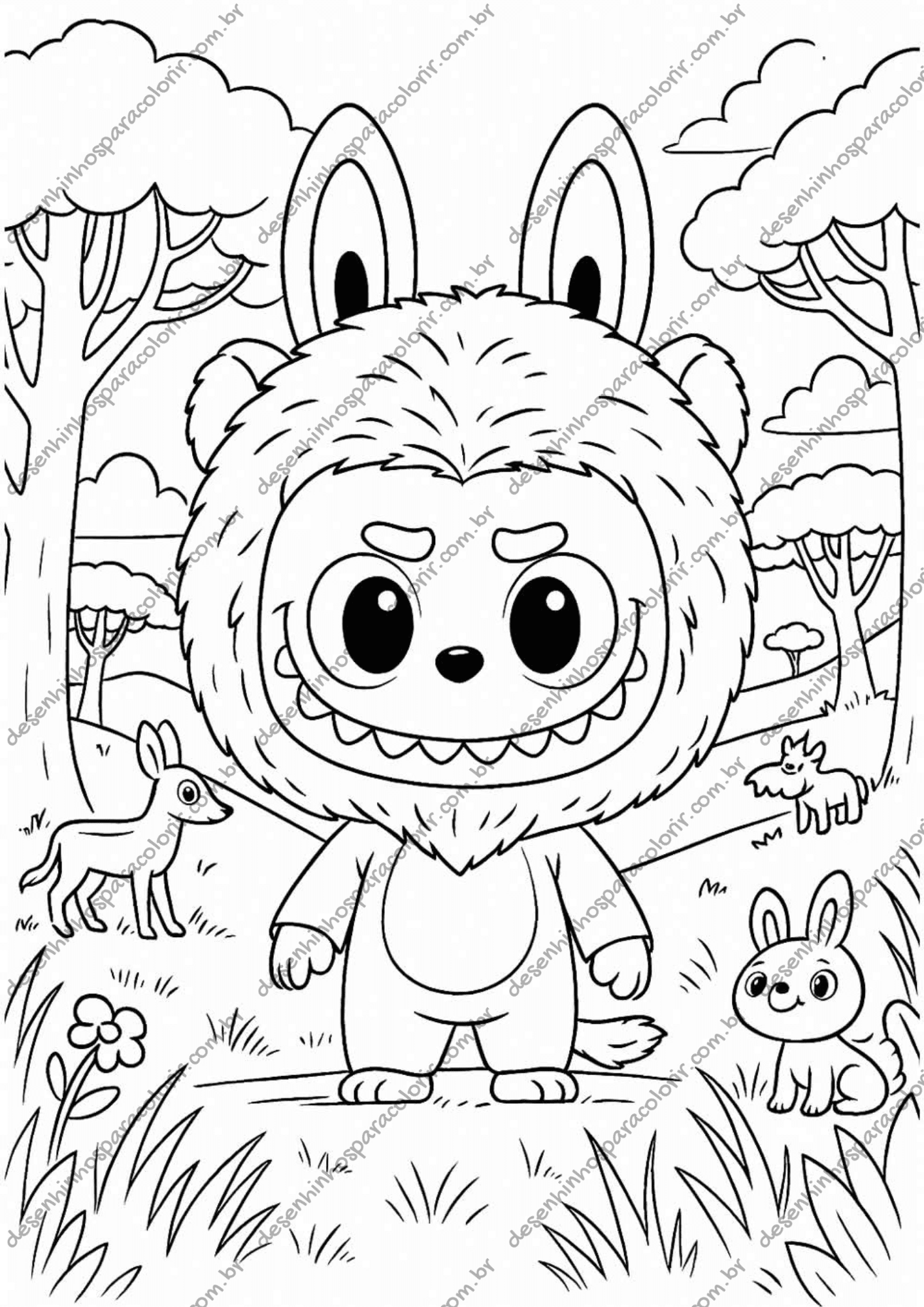 erros comuns ao colorir labubu