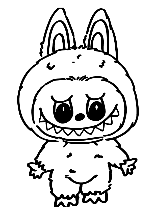 melhores desenhos do labubu para imprimir