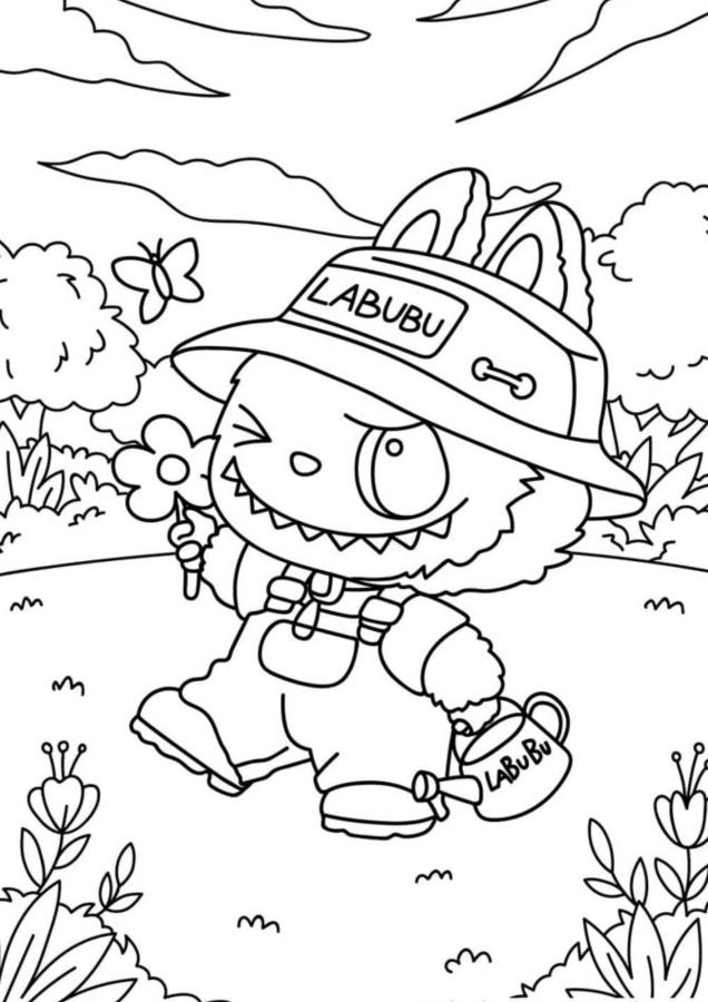 preço livro labubu para colorir
