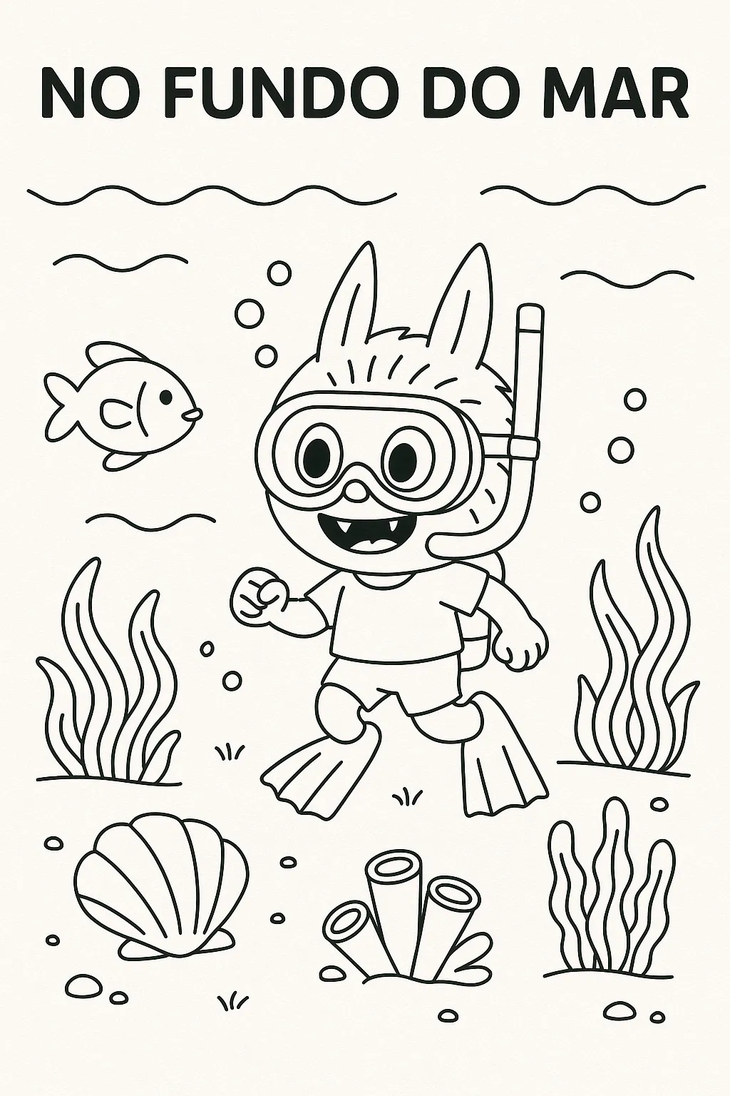 labubu para colorir vs hello kitty para colorir