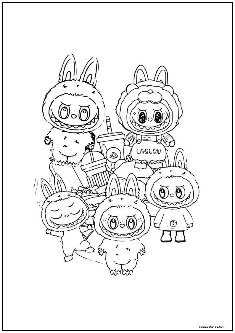 custo para imprimir desenhos do labubu em alta qualidade