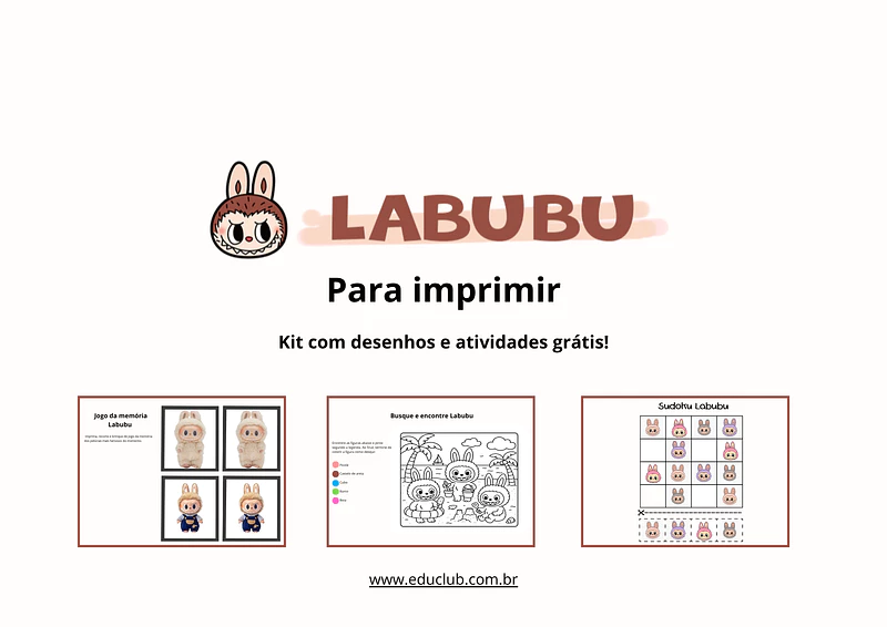 labubu para imprimir vs labubu original