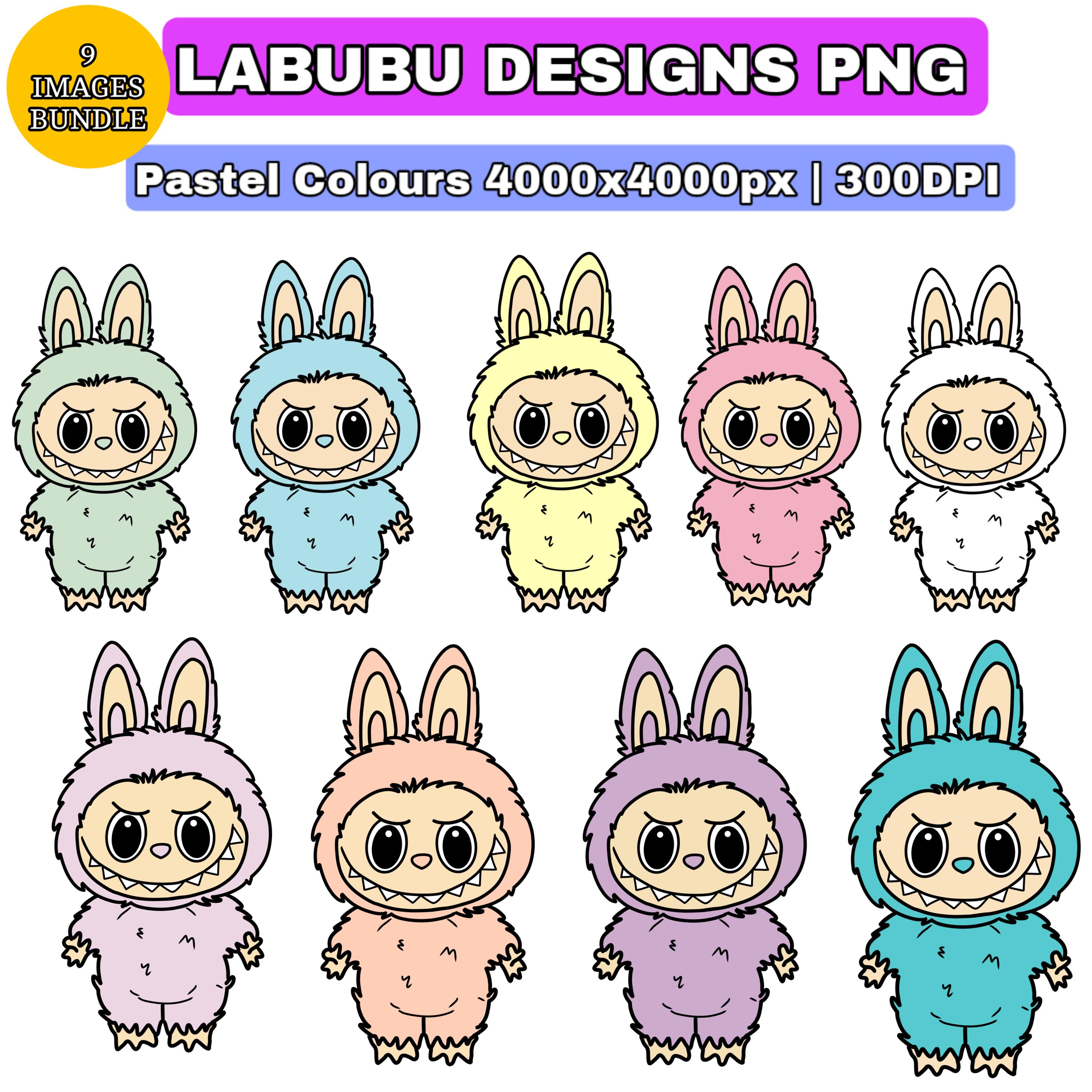 desenhos do labubu para imprimir e colorir grátis