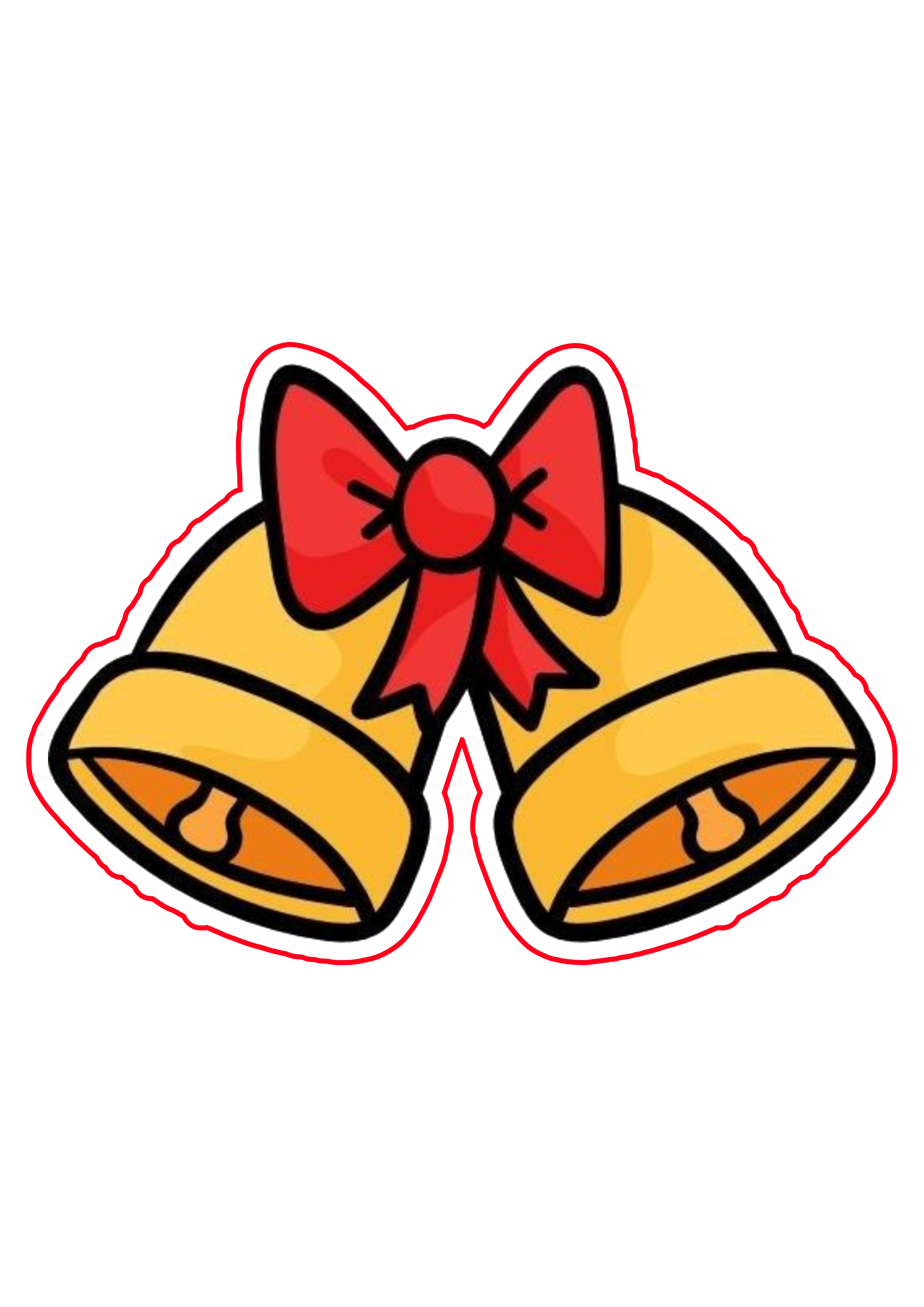 laço de natal desenho