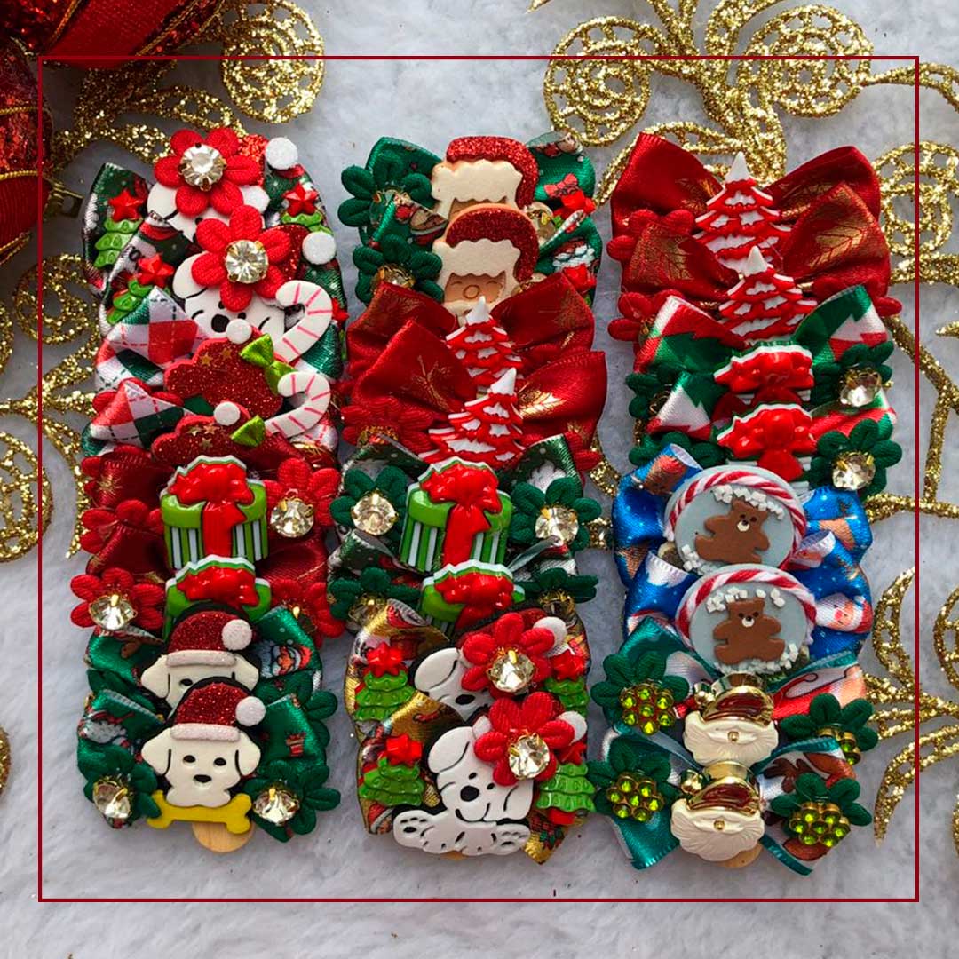 Guia Completo de Laços Natalinos para Pet Shops: Compras no Atacado