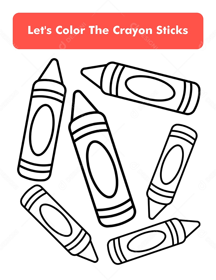 desenho de lápis para colorir