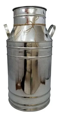 latao de leite antigo decorado