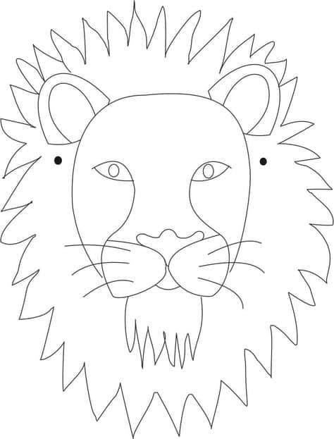 custo de material para colorir leao