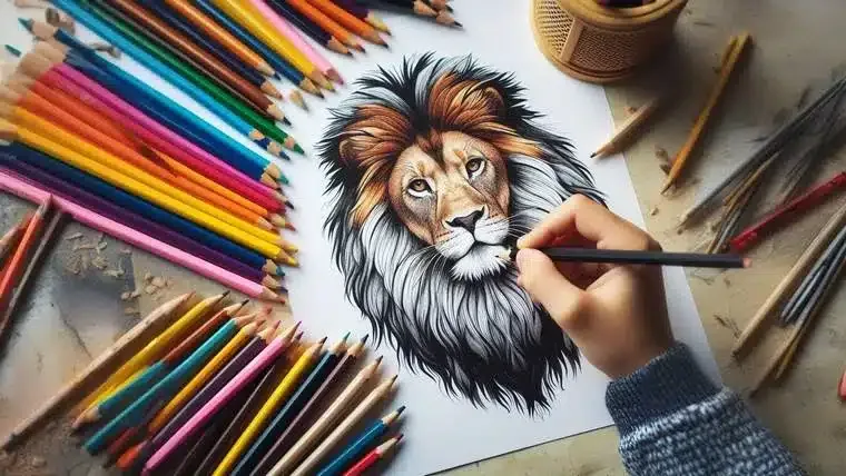 erros comuns ao colorir leao