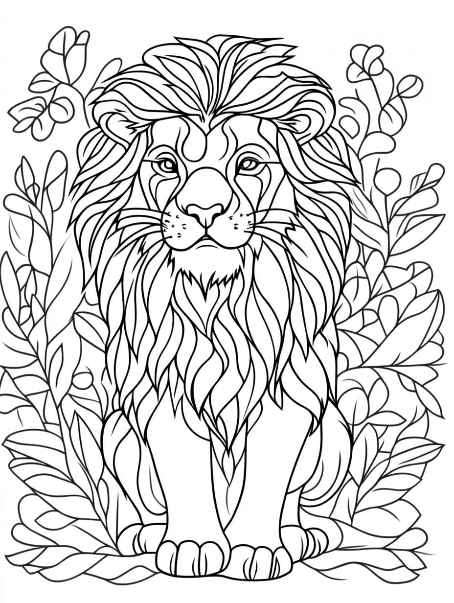 erros comuns ao colorir leao