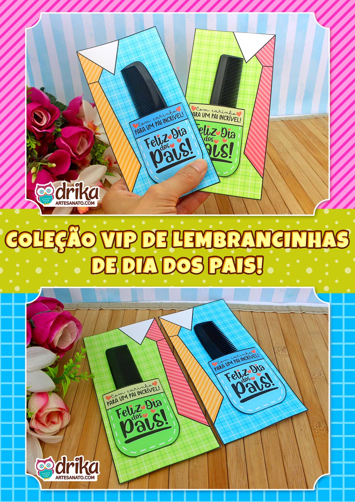 Presentes Utilitários DIY para o Escritório do Papai