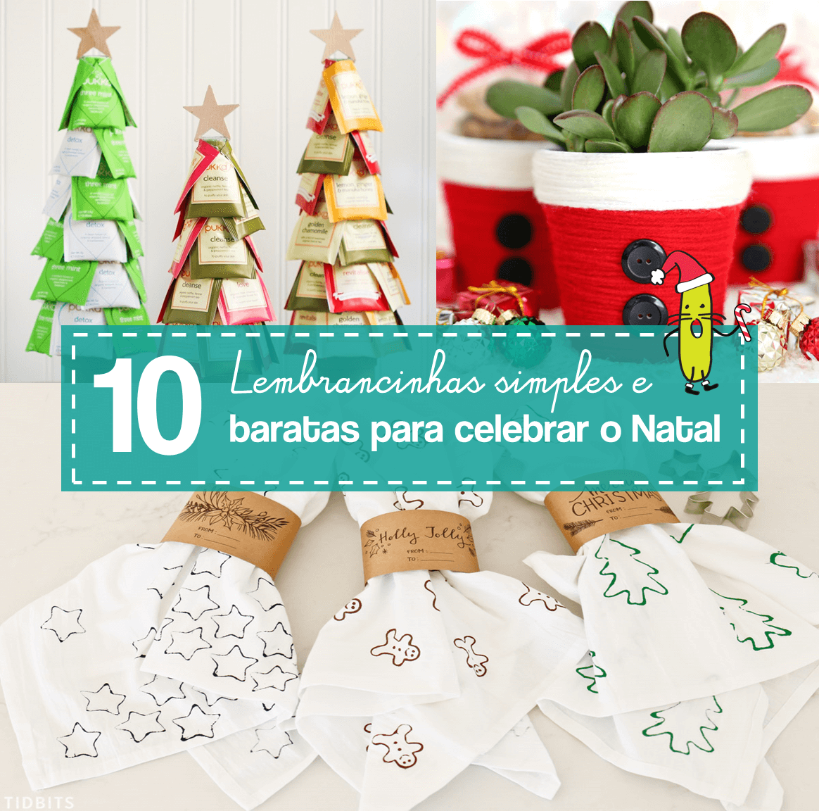 Lembrancinhas de Natal Úteis: Presentes que Vão Ser Usados