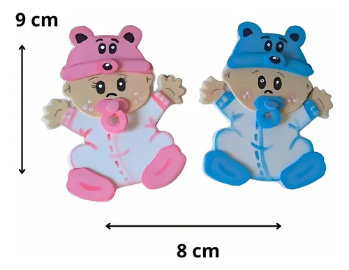 Moldes Grátis de Lembrancinhas de EVA para Chá de Bebê: Baixe Agora!