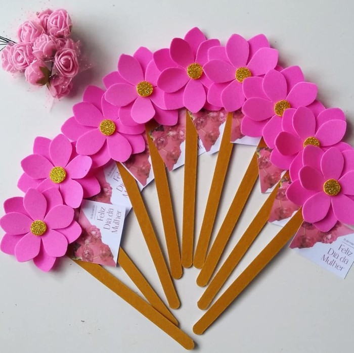 lembrancinhas dia da mulher artesanais