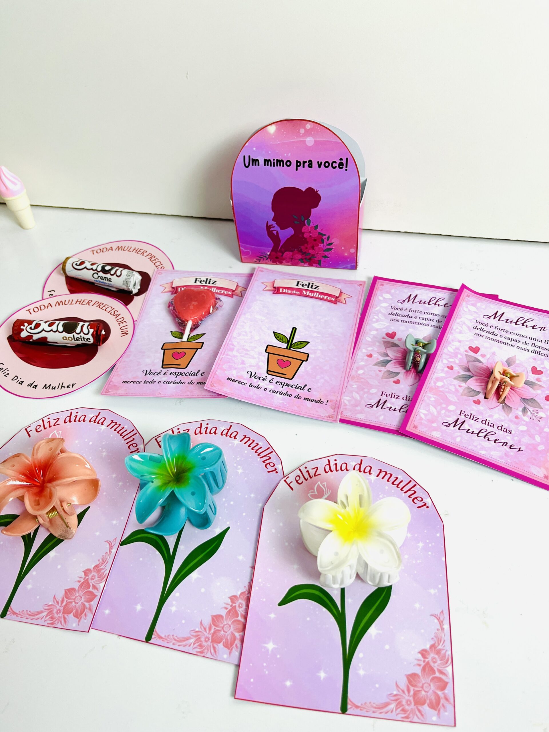lembrancinhas dia da mulher criativas