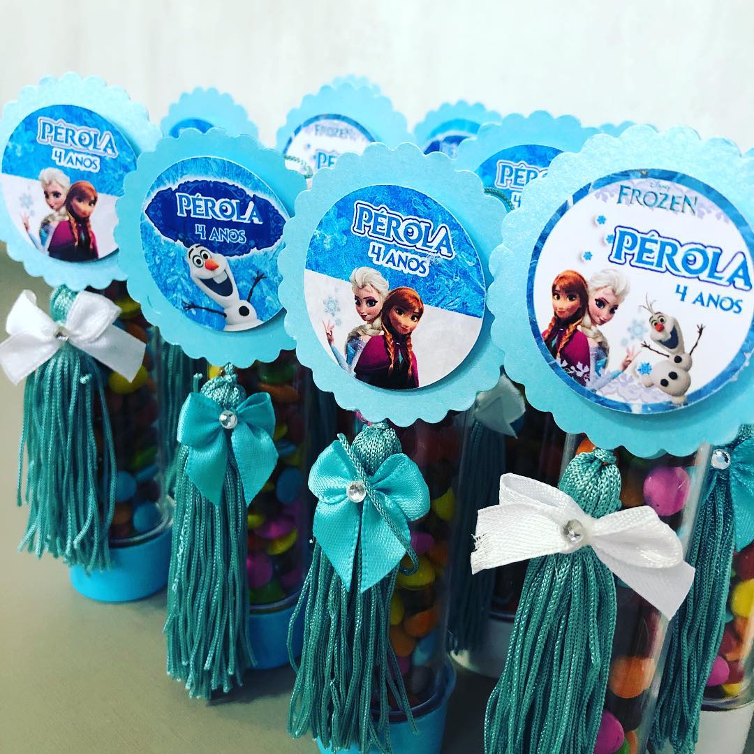 evitar erros lembrancinha frozen biscuit