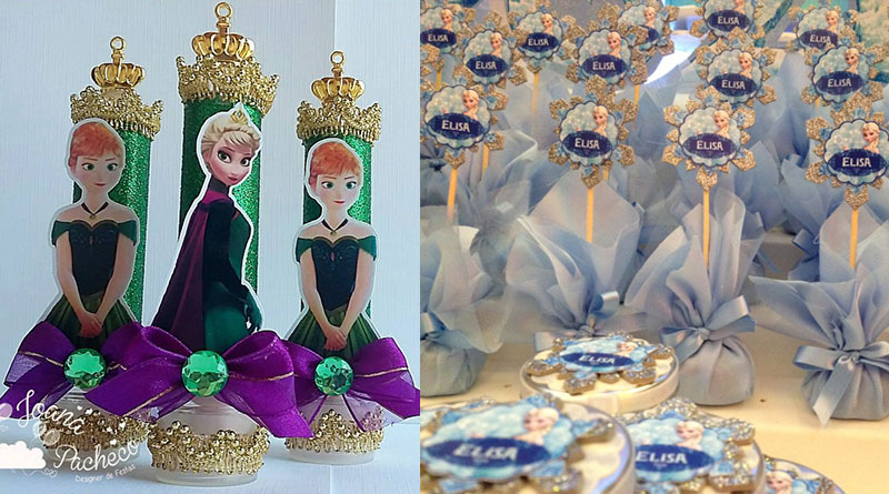 50 ideias lembrancinha frozen eva criativas