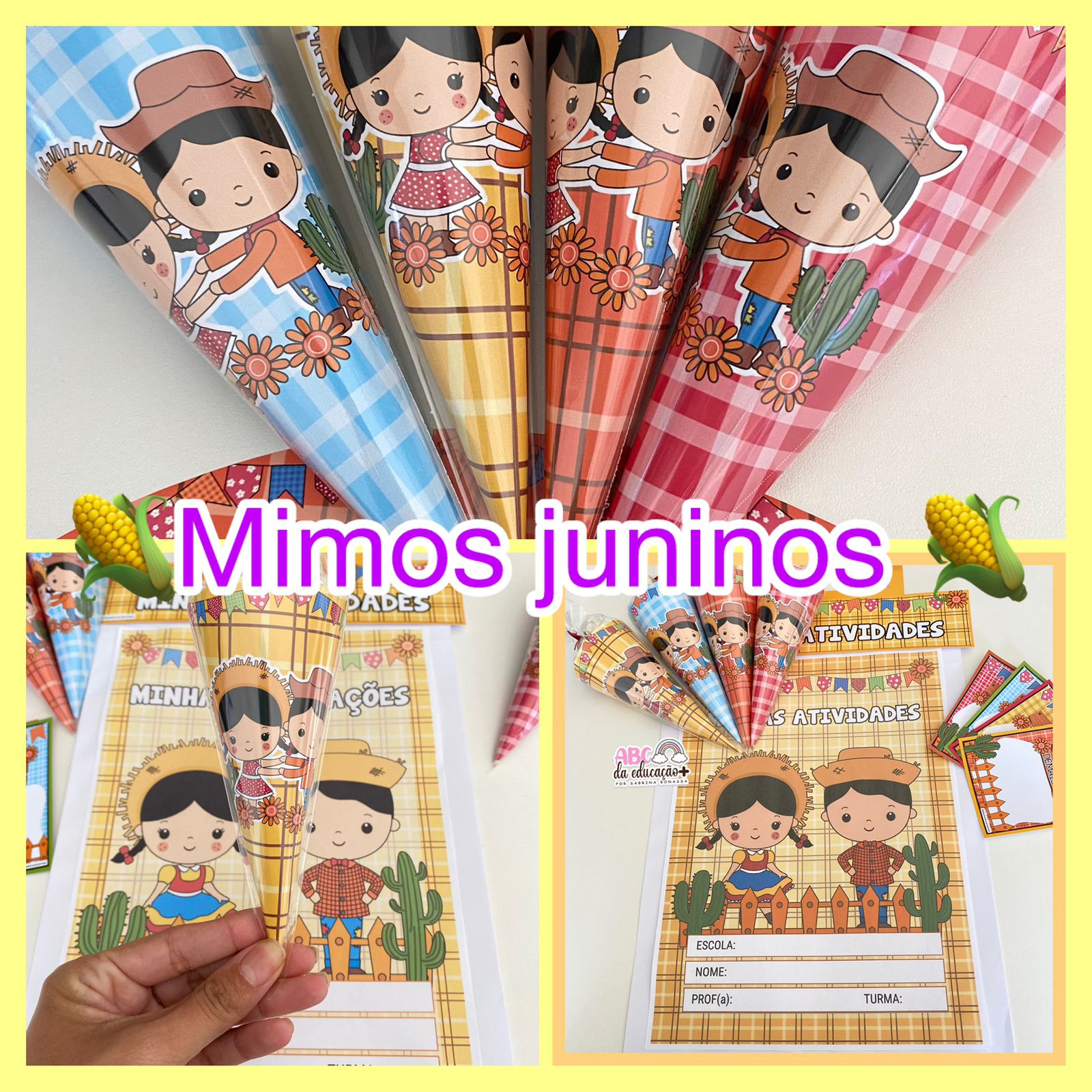 lembrancinha de aniversário junino para crianças