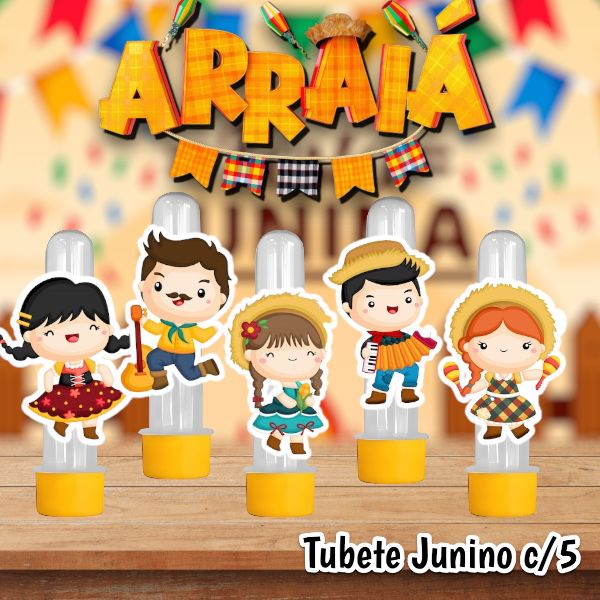 lembrancinha de aniversário junino pronta vs. feita em casa