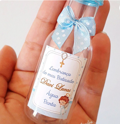 lembrancinha de batizado facil de fazer