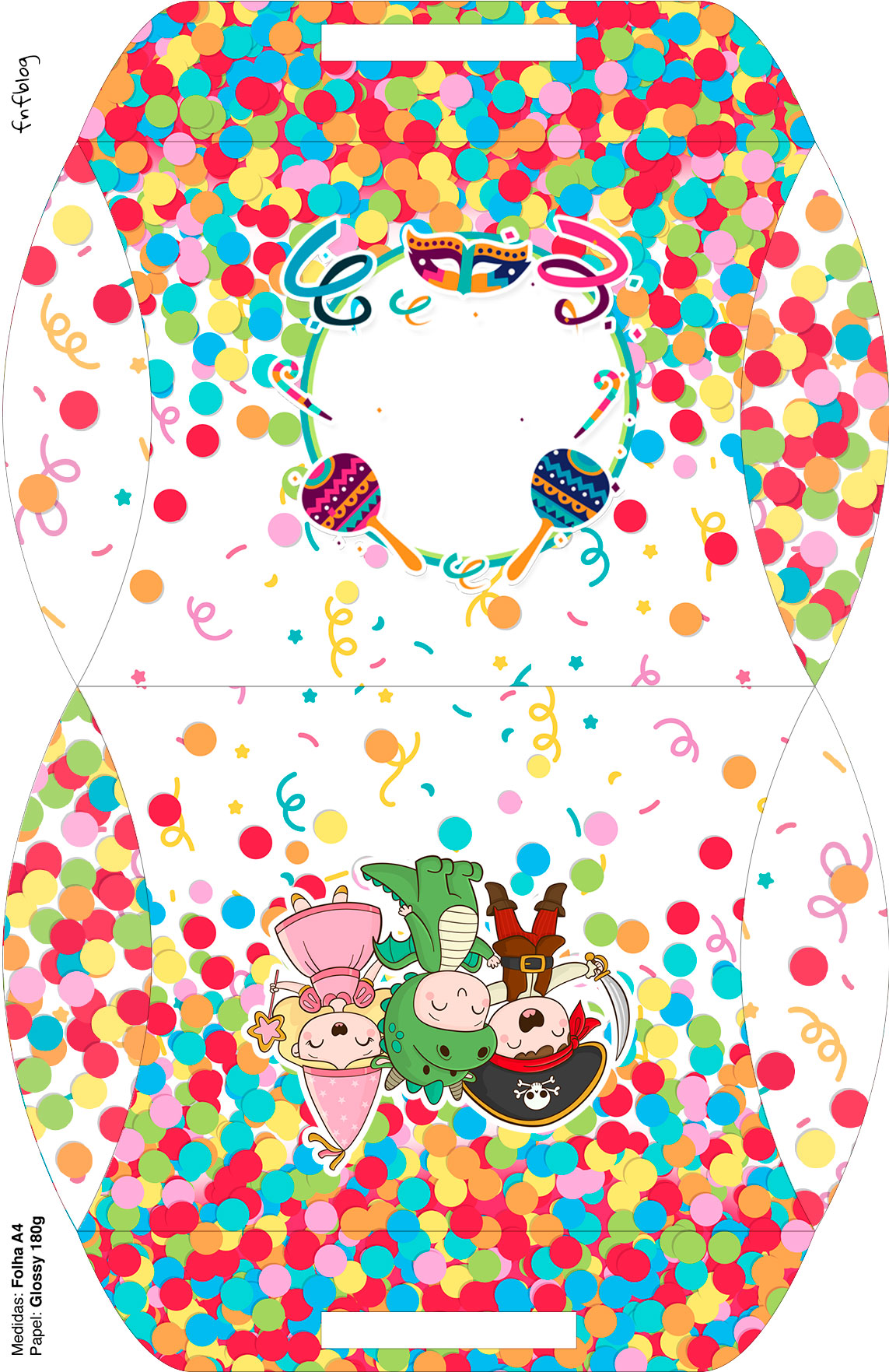 lembrancinha carnaval DIY