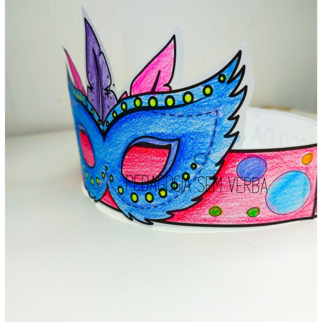 moldes lembrancinha carnaval educação infantil