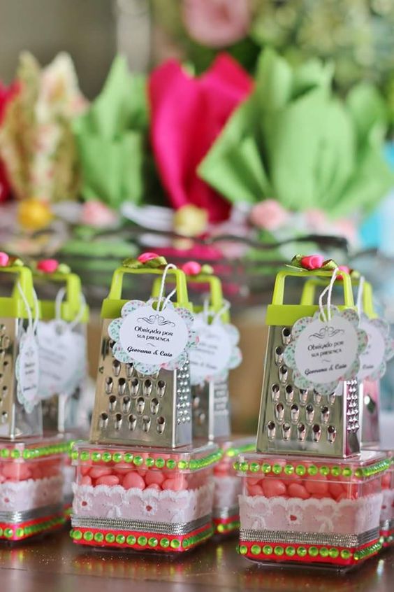 lembrancinha cha de casa nova artesanal ou pronta qual escolher