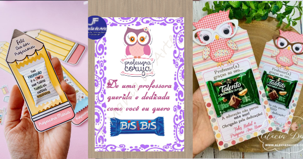 lembrancinha de crochê para dia dos professores