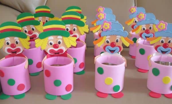 10 Ideias de Lembrancinhas de EVA para Festas Infantis Econômicas