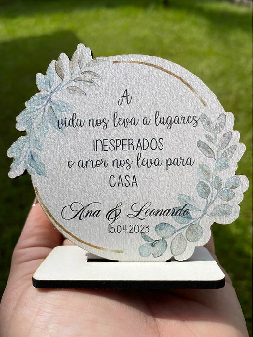 ideias criativas lembrancinha mdf casamento