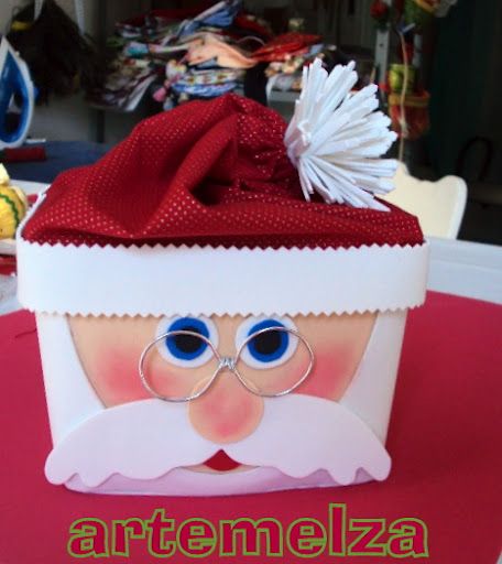 lembrancinha de natal com pote de sorvete