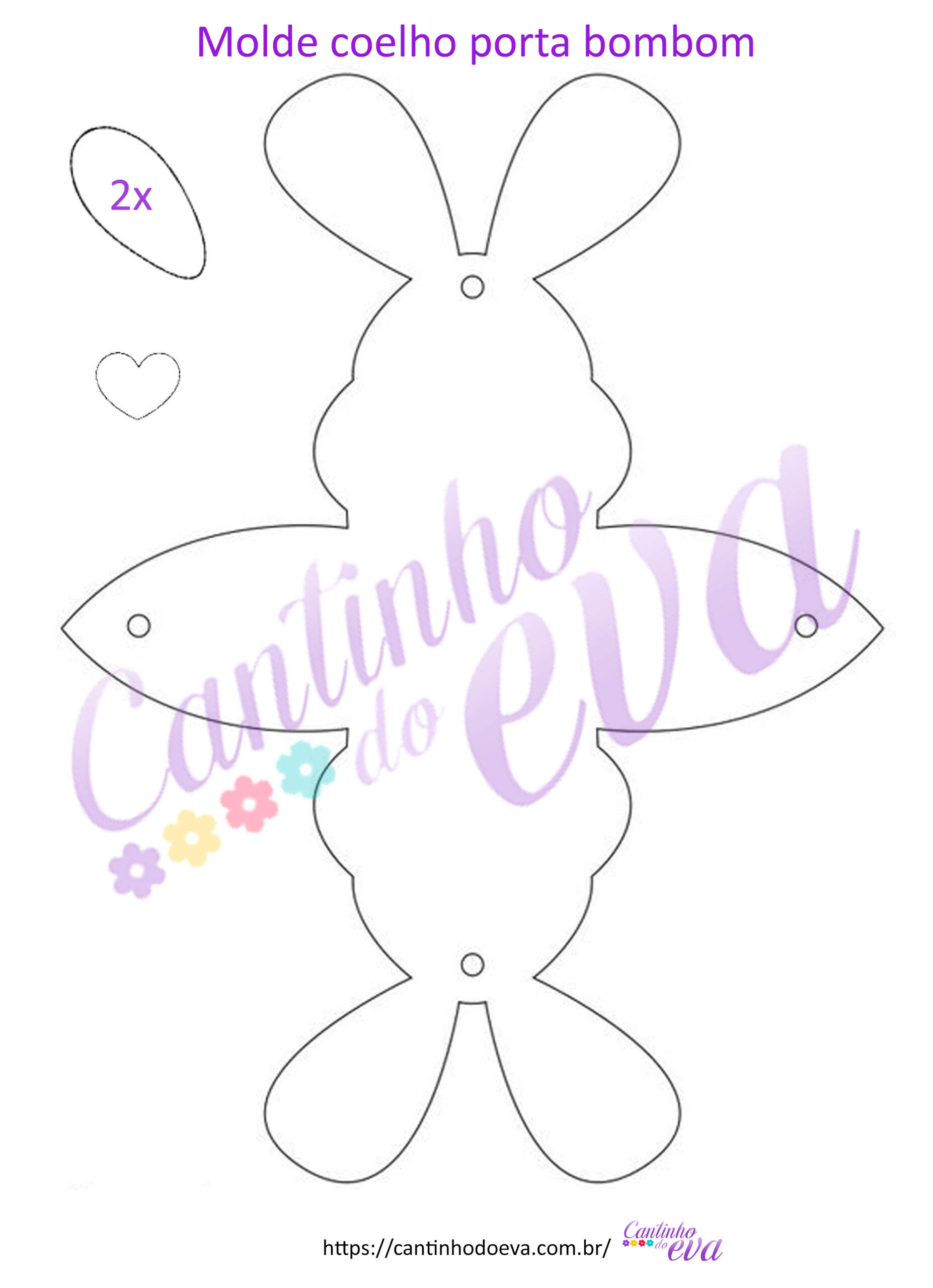 Como Fazer Porta Bombom de E.V.A. para Páscoa Passo a Passo