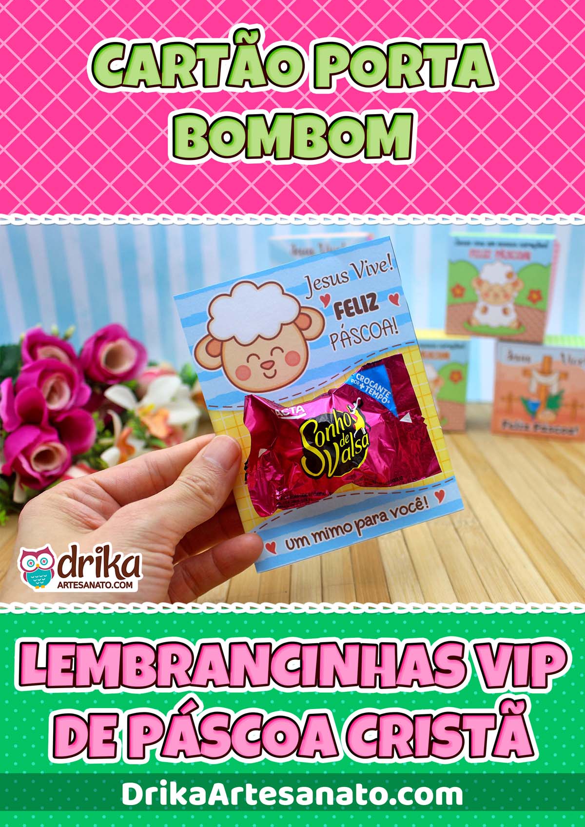 Lembrancinhas de Páscoa Sustentáveis com Garrafa PET