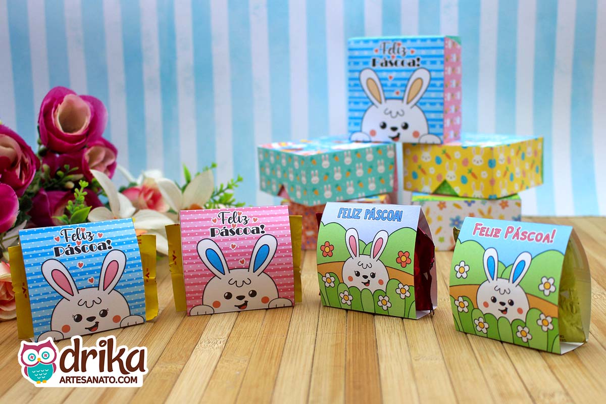 Como Fazer Porta Bombom de E.V.A. para Páscoa Passo a Passo