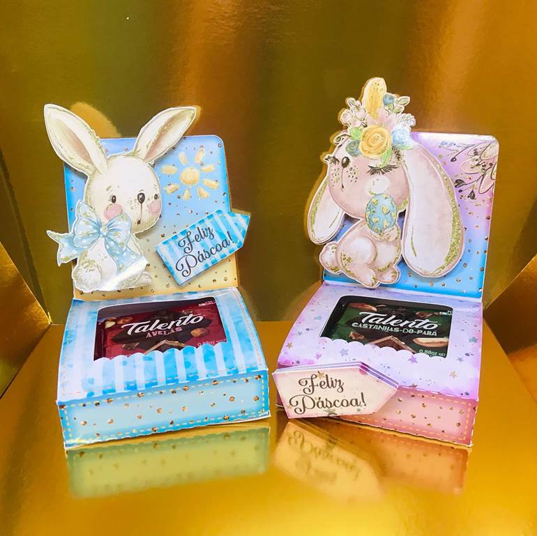 lembrancinha de páscoa porta talento