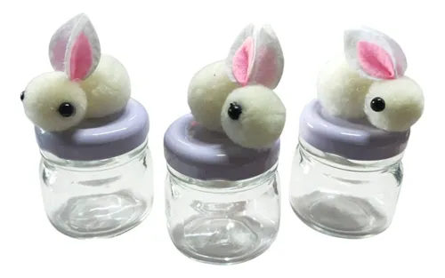 Passo a Passo: Pintura e Glitter em Potes de Vidro Temáticos de Páscoa