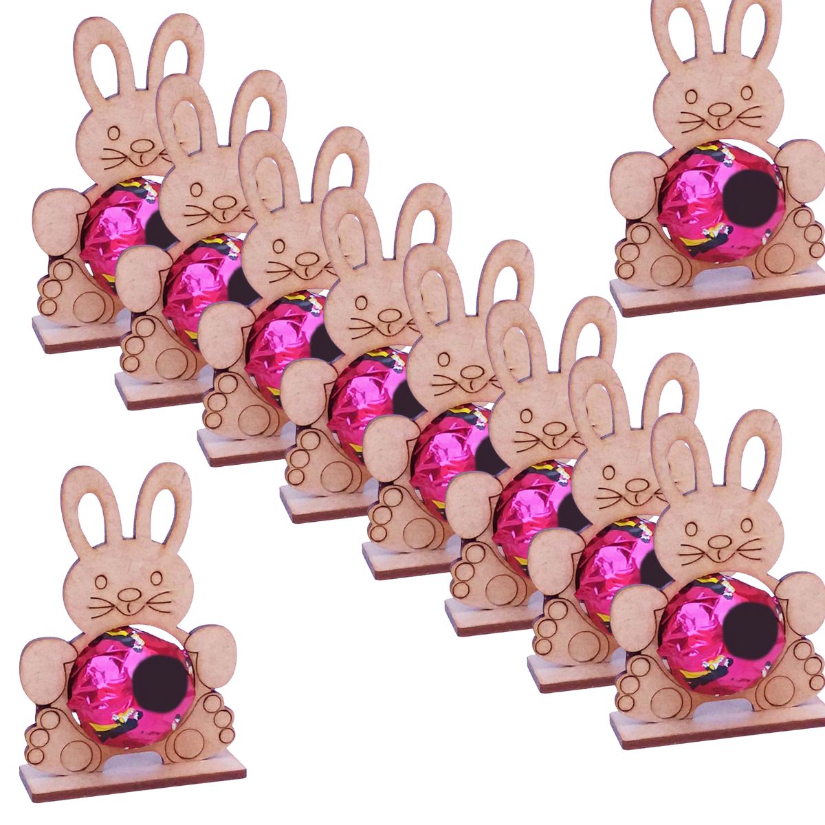 lembrancinha de páscoa tubete coelho