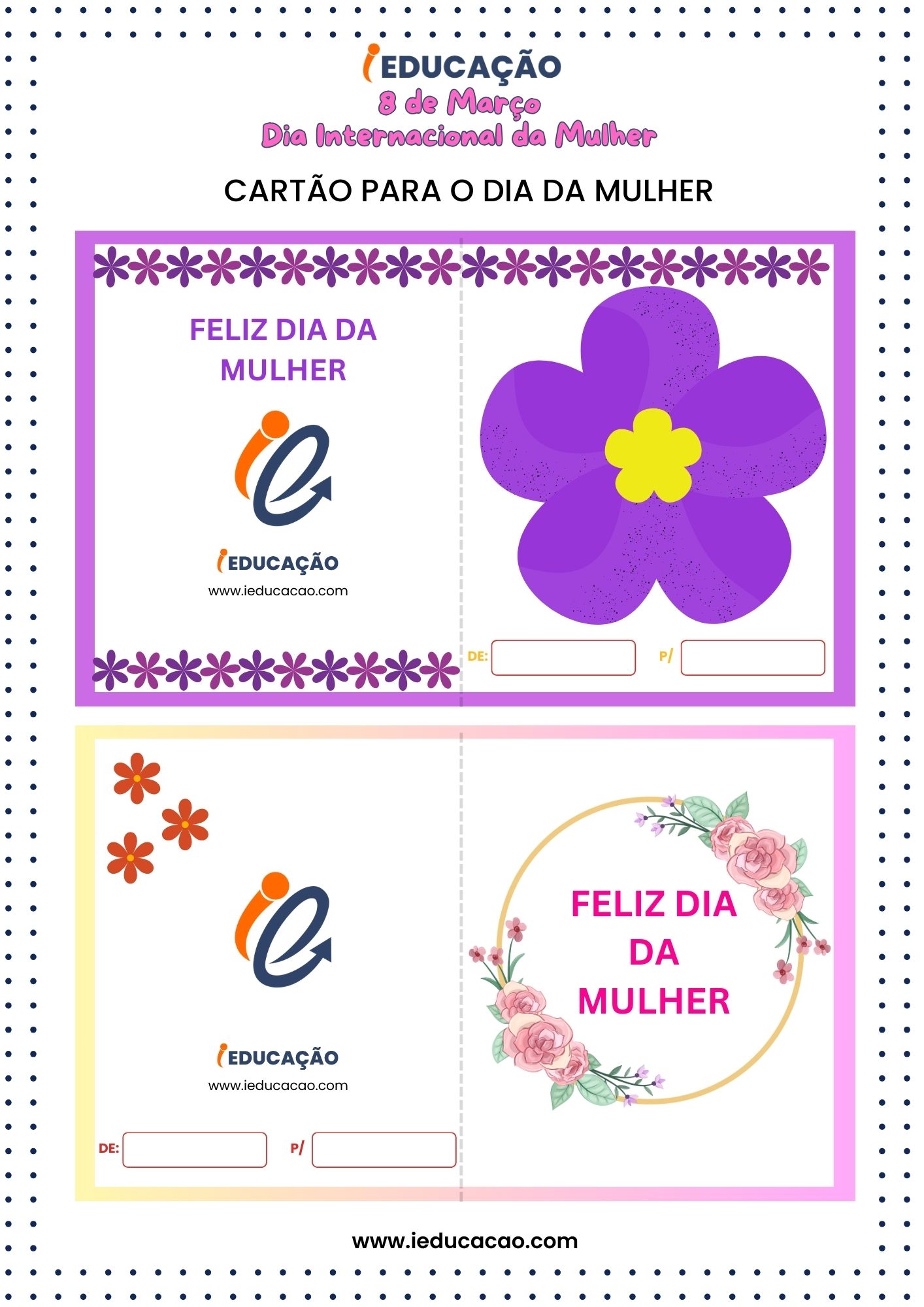 tag dia da mulher para imprimir