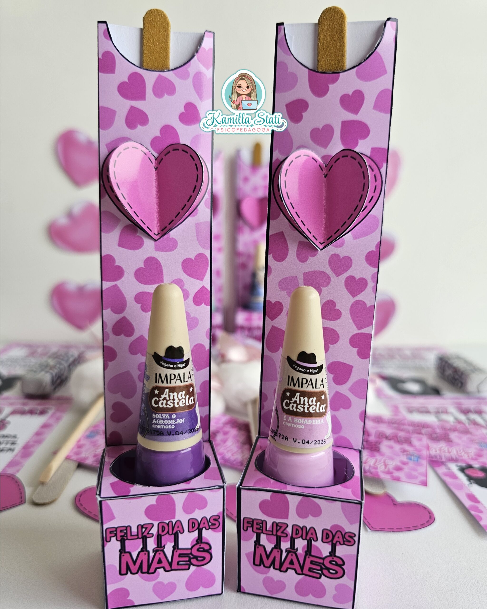 lembrancinha dia das mães em EVA educação infantil